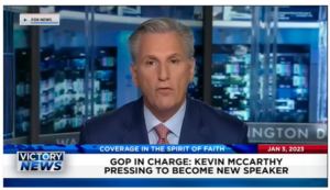 Victory News: 11 a.m. CT | January 3, 2023 – Kevin McCarthy Pressing to Become New Speaker, Nancy Pelosi Showers Money on Congressional Staffers as a Going Away Gift