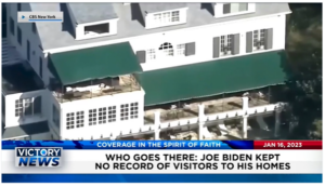 Victory News: 4p.m. CT | January 16, 2023 – Joe Biden Kept No Record of Visitors to His Homes, Texas Abortions Drop 99%