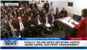 Victory News: 11 a.m. CT | January 16, 2023 – Major News Network Finally Admits Biden Administration Is Far From Transparent, U.S. Government to Hit Federal Debt Limit Again