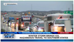 Victory News: 11 a.m. CT | January 31, 2023 – Winter Storm Brings Ice, Hazardous Travel to Southern States, Biden DOJ Dealt Defeat on Prosecution of Pro-Life Father