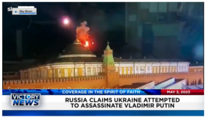 Victory News: 11 a.m. CT | May 3, 2023 – Russia Claims Ukraine Attempted to Assassinate Vladimir Putin; Senate GOP Demands Blinken Turn Over Hunter Biden Records