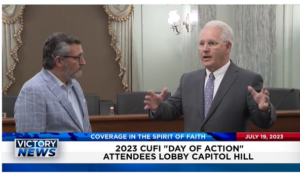 Victory News: 11 a.m. CT | July 19, 2023 – New York Times Knowingly Misled Readers About COVID Deaths; 2023 CUFI “Day of Action” Attendees Lobby Capitol Hill