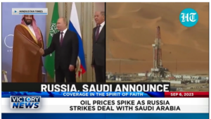 Victory News: 11 a.m. CT | September 6, 2023 – Oil Prices Spike as Russia Strikes Deal With Saudi Arabia; Smash and Grab Robbery Foiled by Jewelry Employees