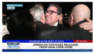 Victory News: 11 a.m. CT | September 20, 2023 – Released American Hostages Come Home; SpaceX Sues DOJ Over Hiring Immigrants and Refugees