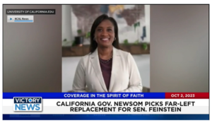 Victory News: 11 a.m. CT | October 2, 2023 – CA Gov. Newsom Picks Far-Left Replacement for Sen. Feinstein; Robert F. Kennedy to Run as Independent for 2024 Pres. Bid