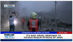 Victory News: 11 a.m. CT | October 10, 2023 – Israel Fighting Back Against Muslim Terrorist Attacks; Hamas Terrorists Threaten to Publically Execute Israeli Hostages