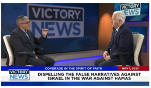 Victory News: 4 p.m. CT | November 1, 2023 – Rabbi Pesach Wolicki Dispels the False Narratives Against Israel; 5,000 Migrant Caravan En Route to U.S. Border