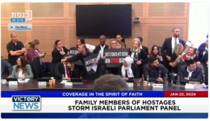 Victory News: 4 p.m. CT | January 22, 2024 – Youngest Son of MLK Jr. Scott King Dead at 62 Years; Family Members of Hostages Storm Israeli Parliament Panel