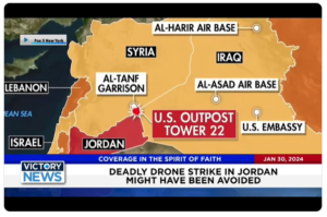 Victory News: 11 a.m. CT | January 30, 2024 – Deadly Drone Strike in Jordan Might Have Been Avoided; “Siege of Paris” Farmer Protests Clog Roads Into French Capital