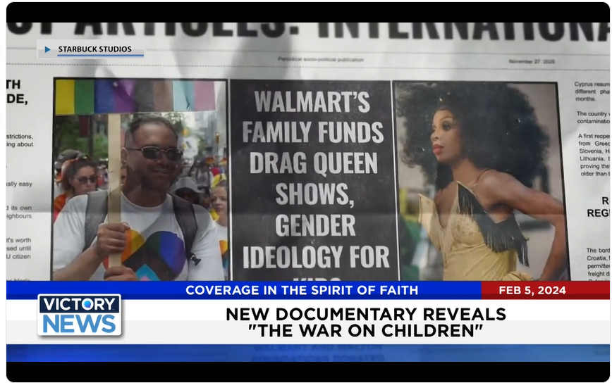 Victory News: 4 p.m. CT | February 5, 2024 - New Documentary Reveals “The War on Children”; NYC Gives $53M in Pre-Paid Credit Cards to Illegal Immigrants - Victory News