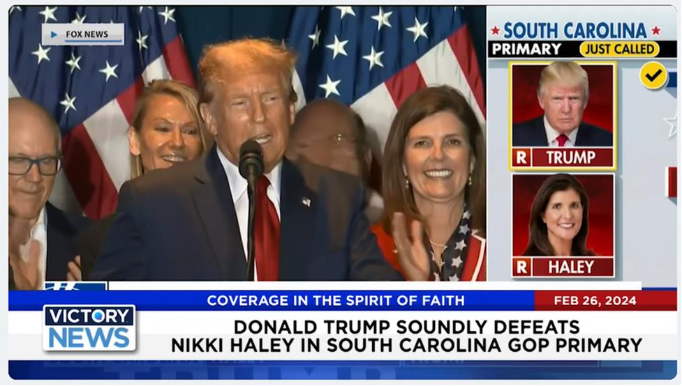 Victory News: 11 a.m. CT | February 26, 2024 - Donald Trump Soundly Defeats Nikki Haley; Whistleblower Says Prosecutor Fani Willis Misused Federal Funds - Victory News