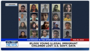Victory News: 4 p.m. CT | February 28, 2024 – NYC Mayor Eric Adams Calls to Modify Sanctuary City Status; U.S. Govt. Data Reports 85,000 Illegal Immigrant Children Lost