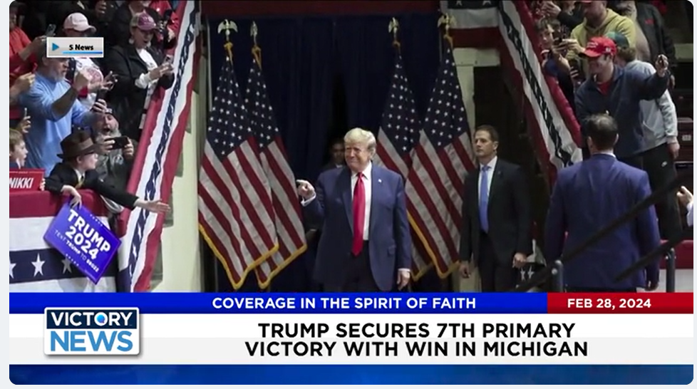 Victory News: 11 A.m. CT | February 28, 2024 - Trump Secures 7th ...