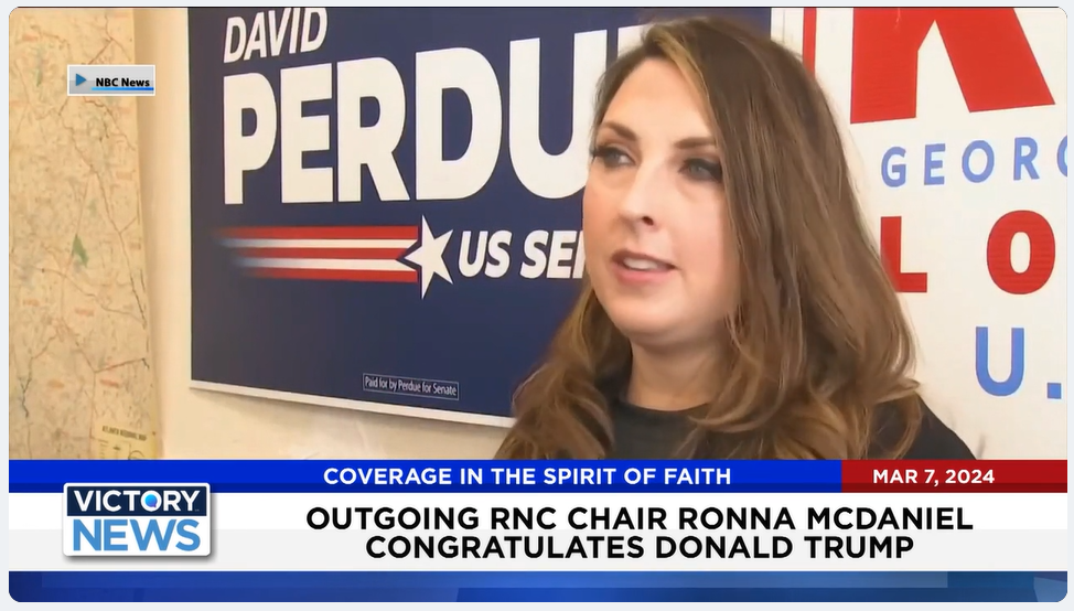 Victory News: 11 a.m. CT | March 7, 2024 - Outgoing RNC Chair Congratulates Trump; Alabama Enacts Law to Protect IVF Providers - Victory News