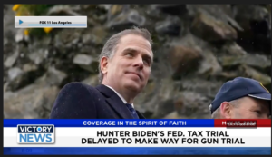 Victory News 11 a.m. CT | May 23, 2024 – Hunter Biden’s Fed. Tax Trial Delayed, Making Way for Gun Trial