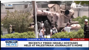 Victory News 11 a.m. CT | June 10, 2024 – Recently Freed Israeli Hostages Held at Palestinian Journalist’s Home
