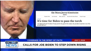 Victory News 4 p.m. CT | July 1, 2024 – Calls for Joe Biden to Step Down Rising