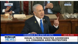 Victory News 4 p.m. CT | July 25, 2024 – Israel’s Prime Minister Addresses U.S. Congress Amid Protestors