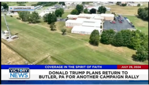 Victory News 4 p.m. CT | July 29, 2024 – Donald Trump Plans Return to Butler, PA