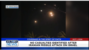 Victory News 4 p.m. CT | October 1, 2024 – No Casualties Identified After Iranian Missile Attack on Israel