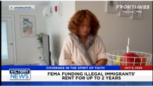 Victory News 11 a.m. CT | October 8, 2024 – FEMA Funding Illegal Immigrants’ Rent for Up to 2 Years