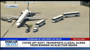 Victory News 4 p.m. CT | October 24 2024 – Government Transports Illegal Aliens From Border as Election Nears