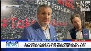 Victory News 4 p.m. CT | November 1, 2024 – Ted Cruz Calls Mitch McConnell to Task for Zero Support in Texas Senate Race