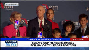 Victory News 4 p.m. CT | November 11, 2024 – Senate GOP Members Jockey for Majority Leader Position