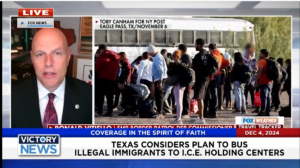 Victory News 4 p.m. CT | December 4, 2024 – Texas Considers Plan to Bus Illegal Immigrants to I.C.E. Holding Centers