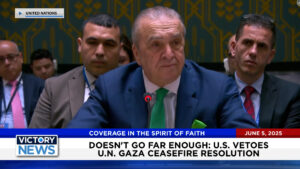 U.S. Vetoes U.N. Gaza Ceasefire Resolution